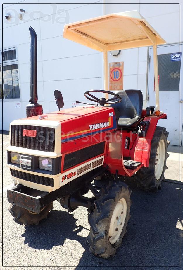 Японский мини трактор YANMAR F15D