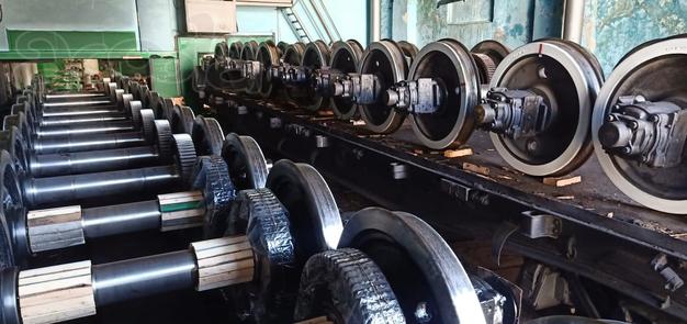 Колёсная пара тепловоз ТЭМ2, 2ТЭ116.